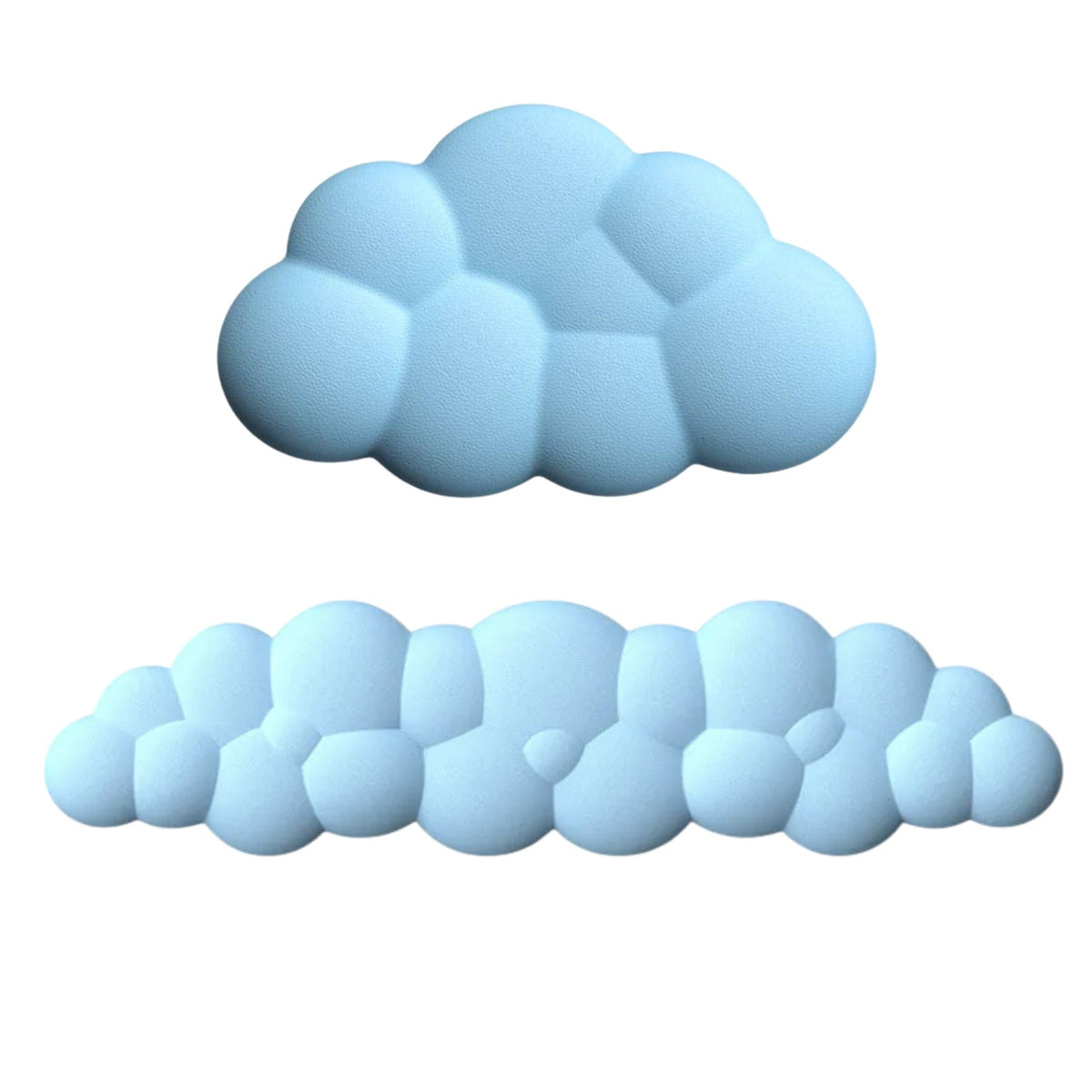 Cloud Wrist Pad with Memory Foam Design for Keyboard and Mouse Desk Use