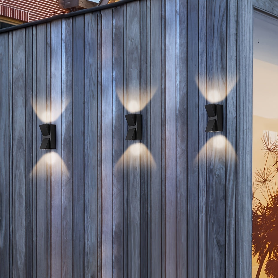 Contemporary LED Outdoor Wall Light — Energy-Efficient, Weatherproof Exterior Fixture