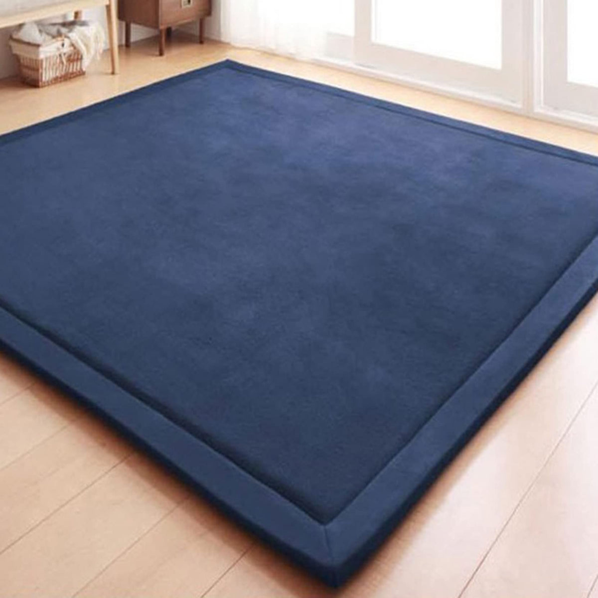 Baby Play Mat with 1.3 Inch Foam Padding for Nursery, Playroom and Floor Activities