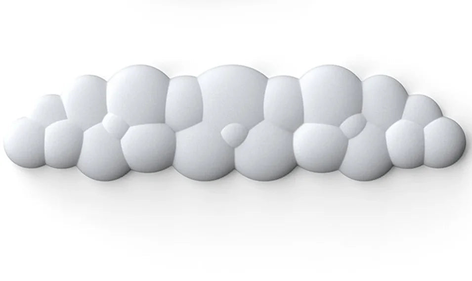 Cloud Wrist Pad with Memory Foam Design for Keyboard and Mouse Desk Use