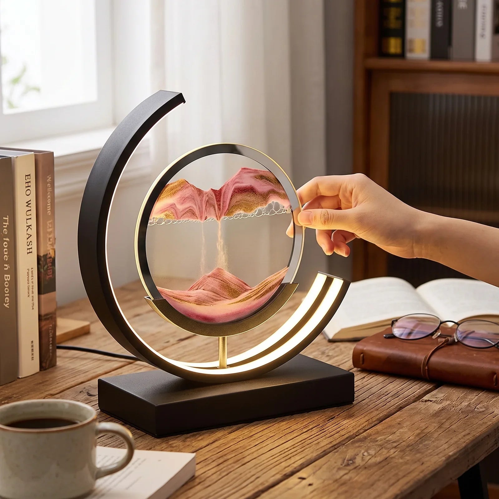 Sandlight Quicksand LED Table Lamp - Sleek, Modern Accent Lighting