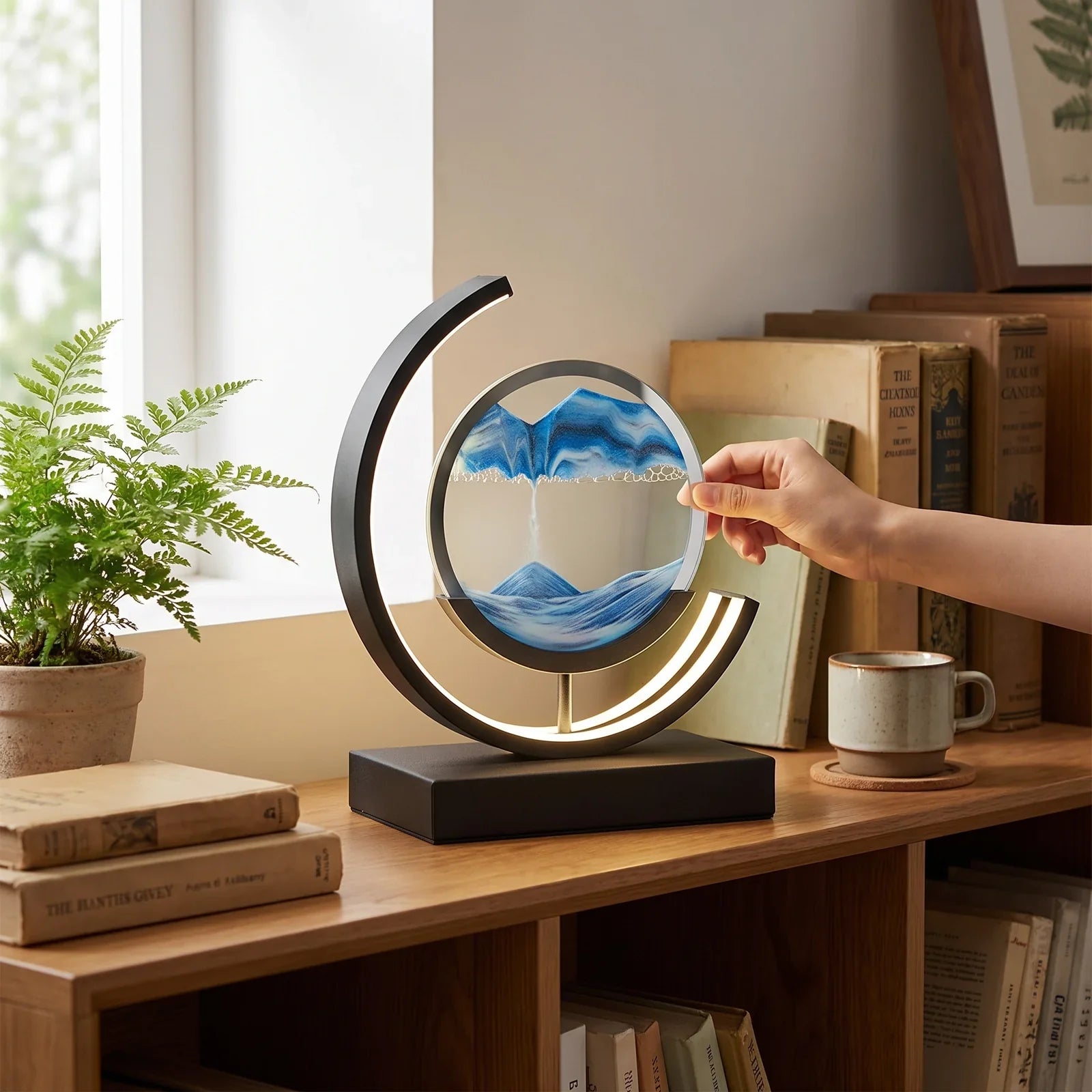 Sandlight Quicksand LED Table Lamp - Sleek, Modern Accent Lighting