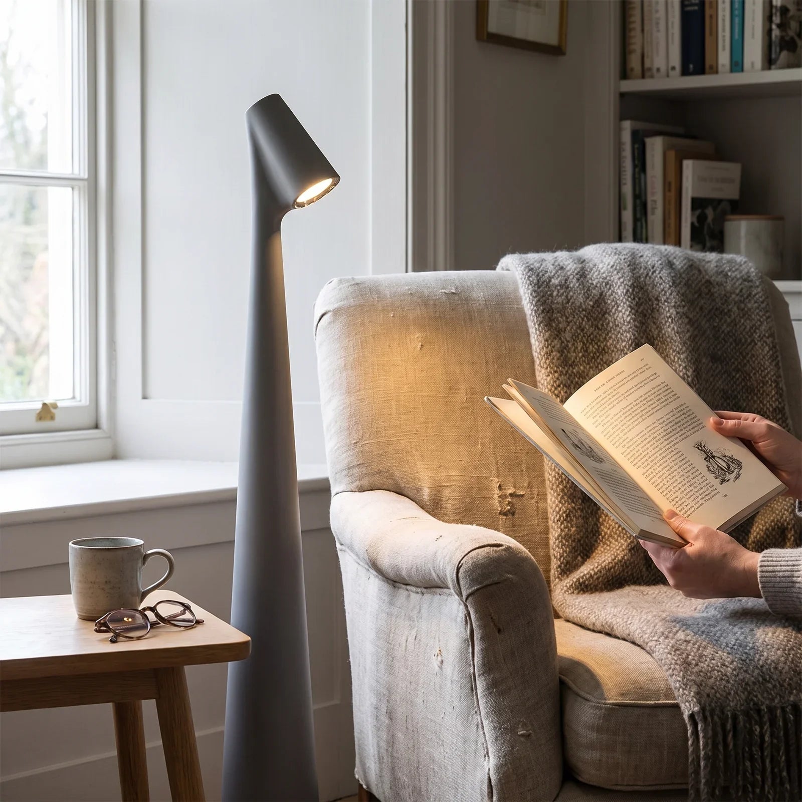 Glowora Rechargeable LED Table Lamp – Bright, Portable Desk Lighting