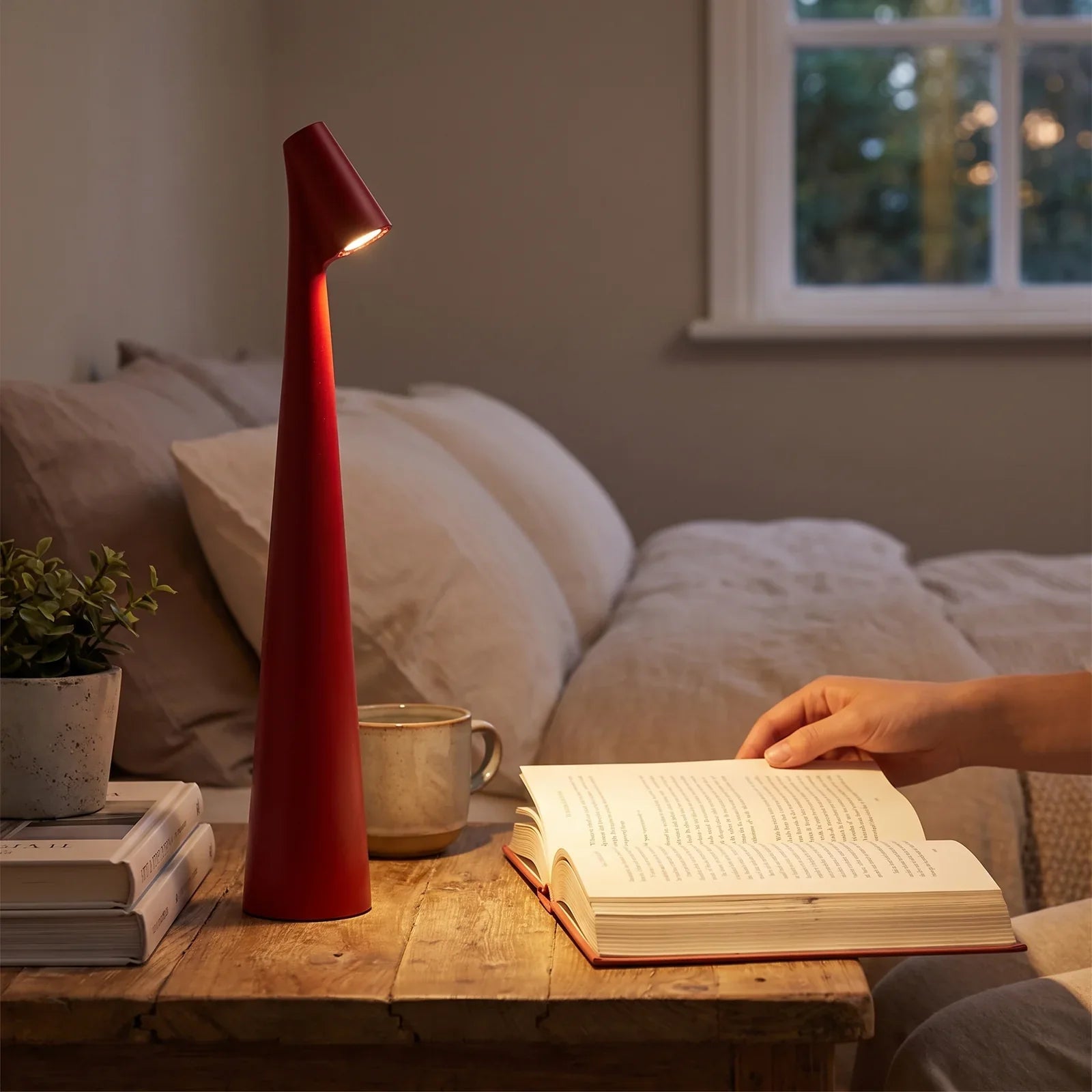 Glowora Rechargeable LED Table Lamp – Bright, Portable Desk Lighting