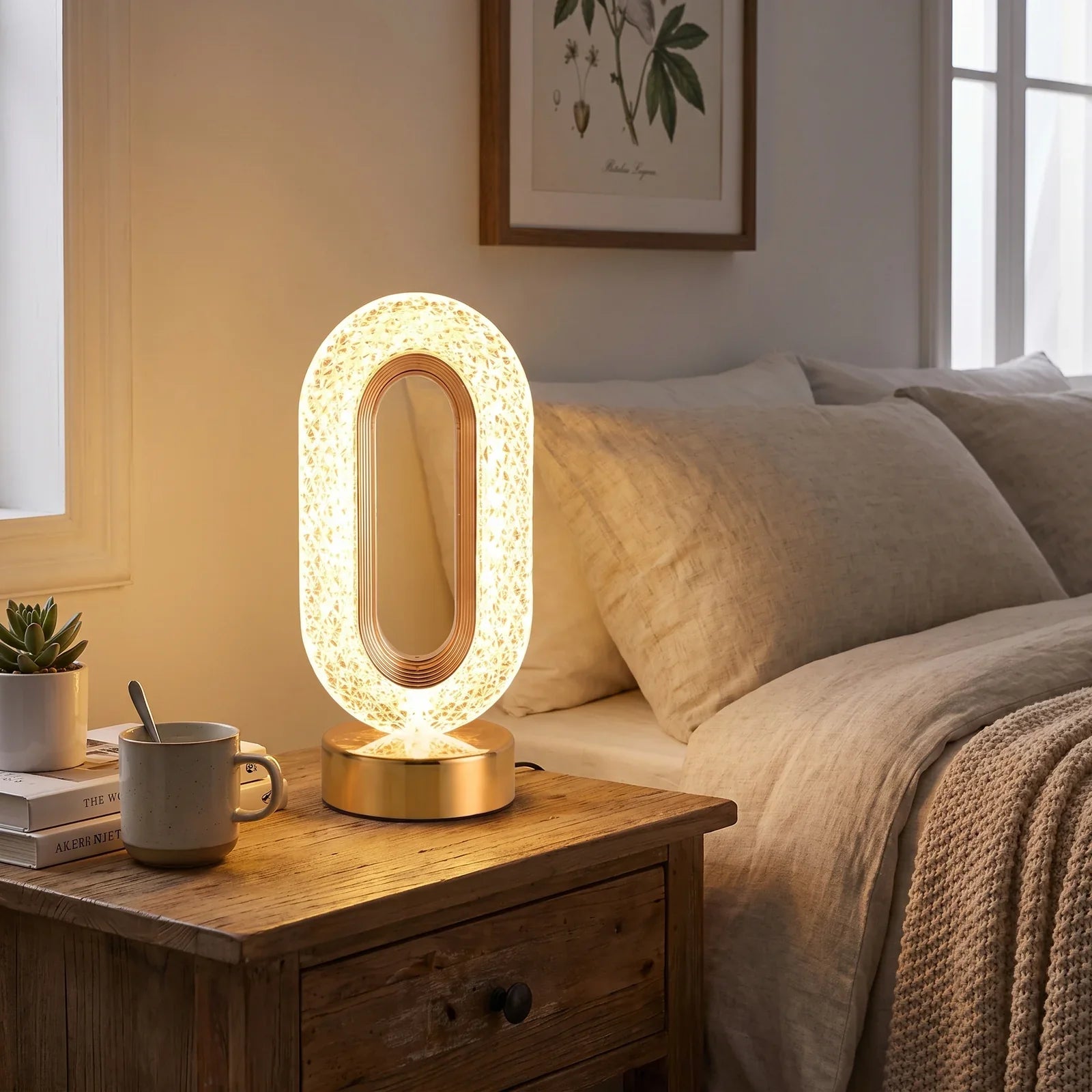 Stellora 3D Crystal Night Light — Mesmerizing Glass-Effect 3D Illusion Lamp