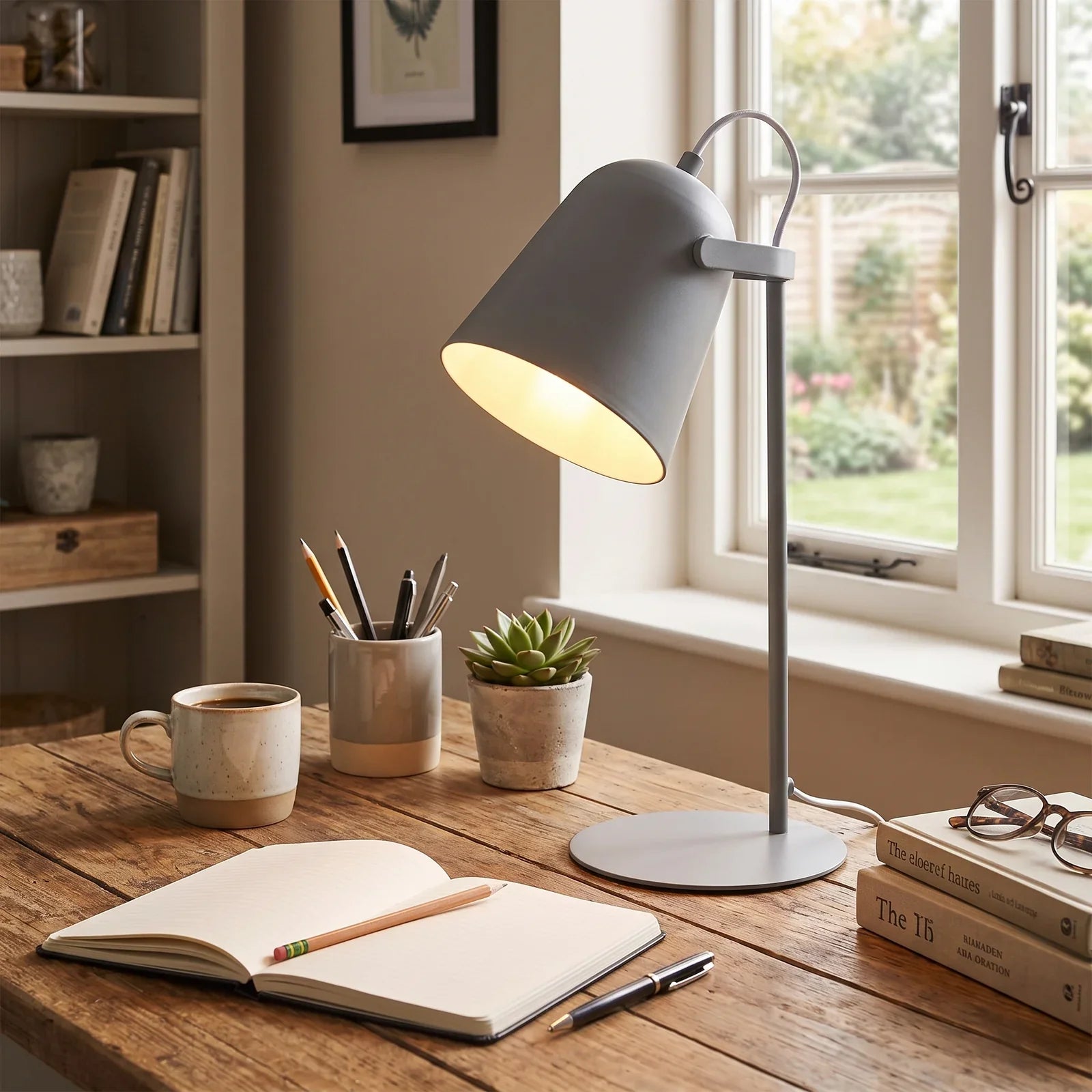 Nordic Metal LED Desk Lamp - Sleek, Energy-Efficient Task Lighting