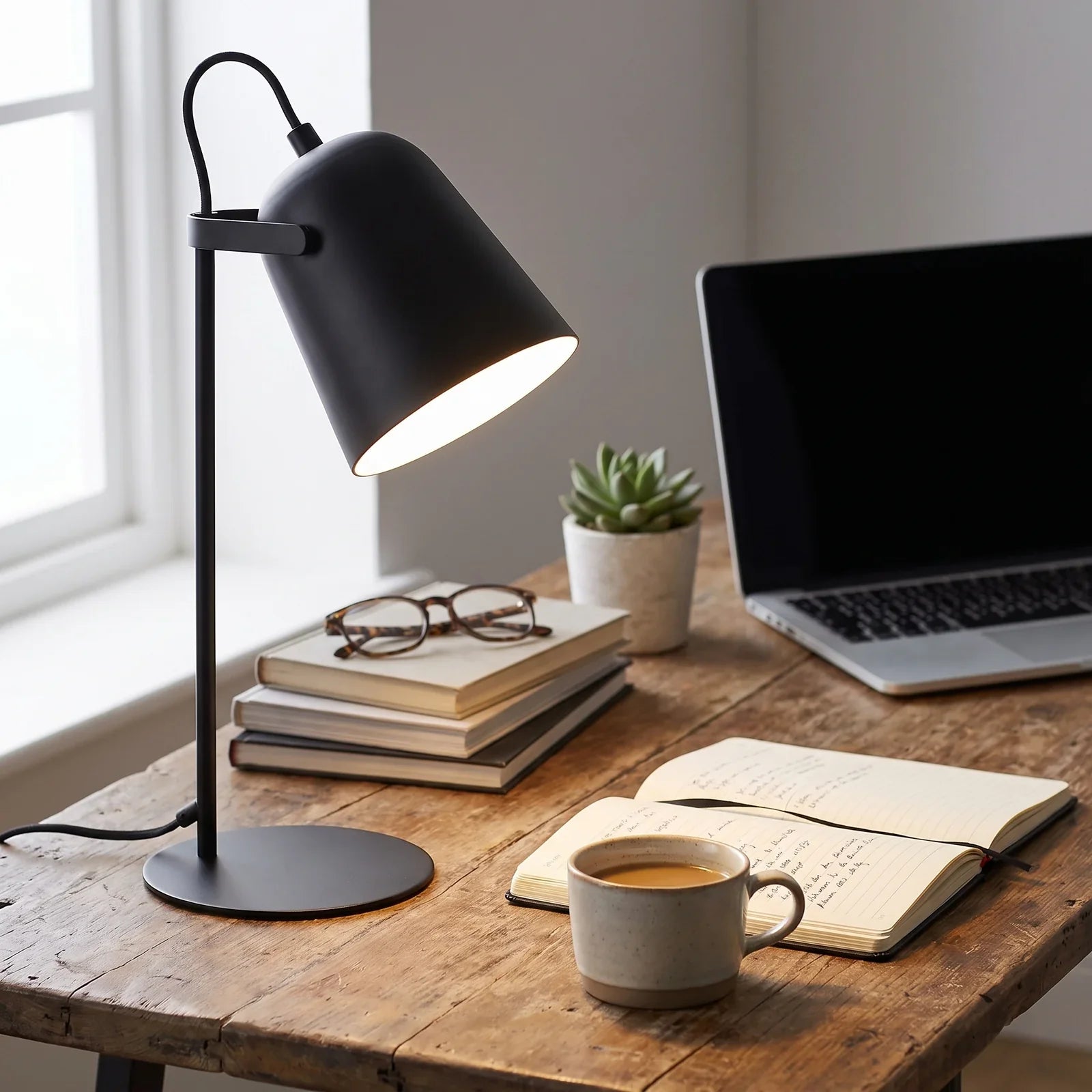 Nordic Metal LED Desk Lamp - Sleek, Energy-Efficient Task Lighting