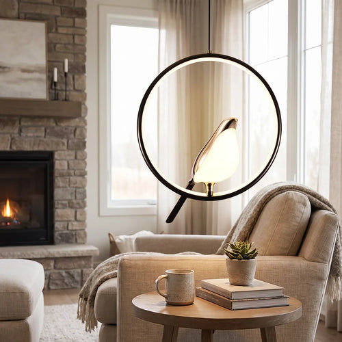 Magpie Pendant Light - Sleek, Bird-Inspired Ceiling Fixture for Modern Homes