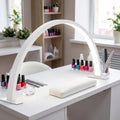 Crescent Moon LED Desk Lamp with Soft Glow