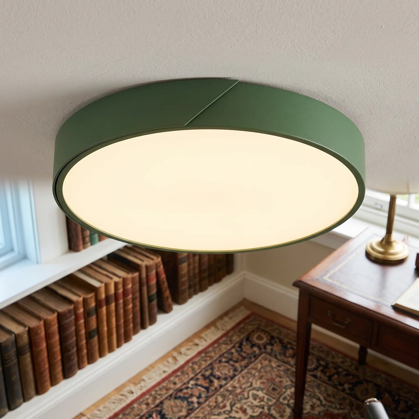Nordic-Style Wooden LED Ceiling Light