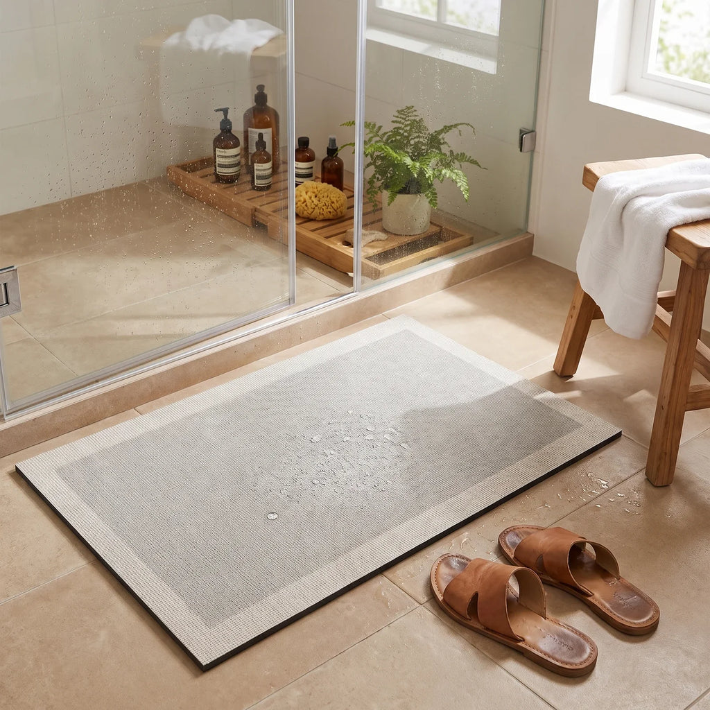 Ultra-Absorbent Bath Mat for Quick-Dry Comfort