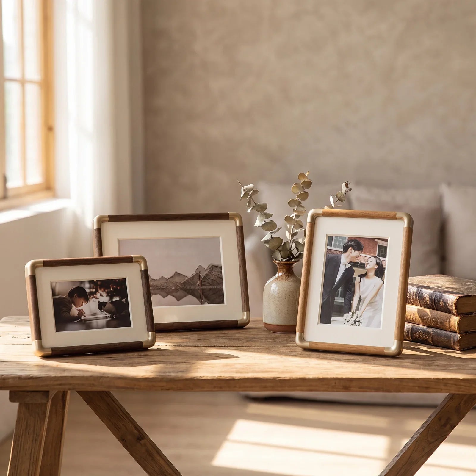 Brooks Tabletop Photo Frame – Elegant Desk Display for Your Favorite Moments