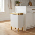 15L Odour-Sealing Trash Can with Tight-Seal Lid