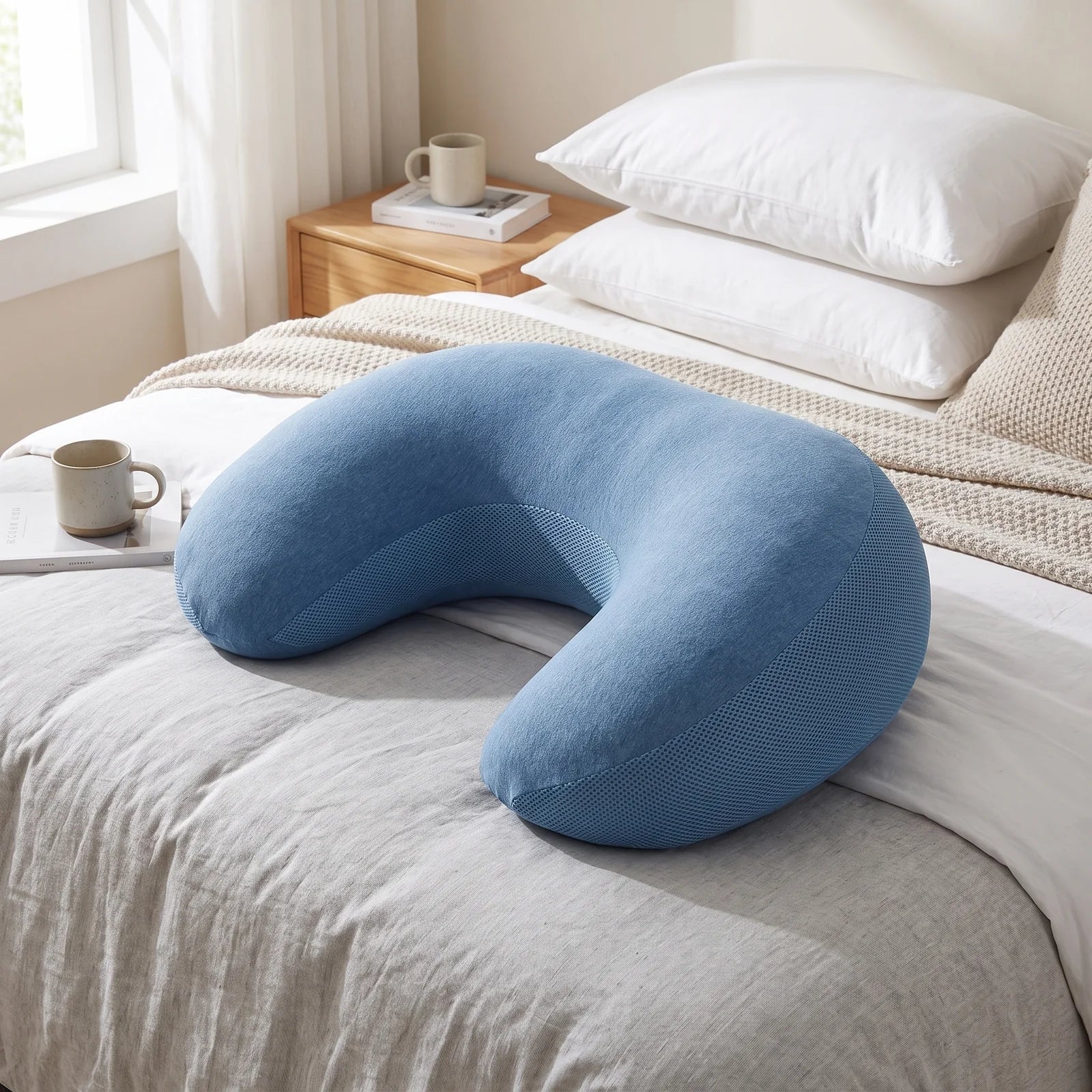 Ergonomic Adjustable Pregnancy Pillow for Ultimate Comfort and Support