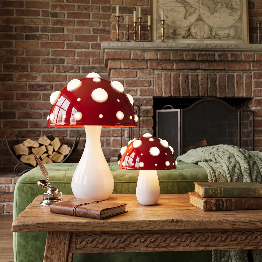 Mushroom LED Table Lamp - Cozy Ambient Lighting
