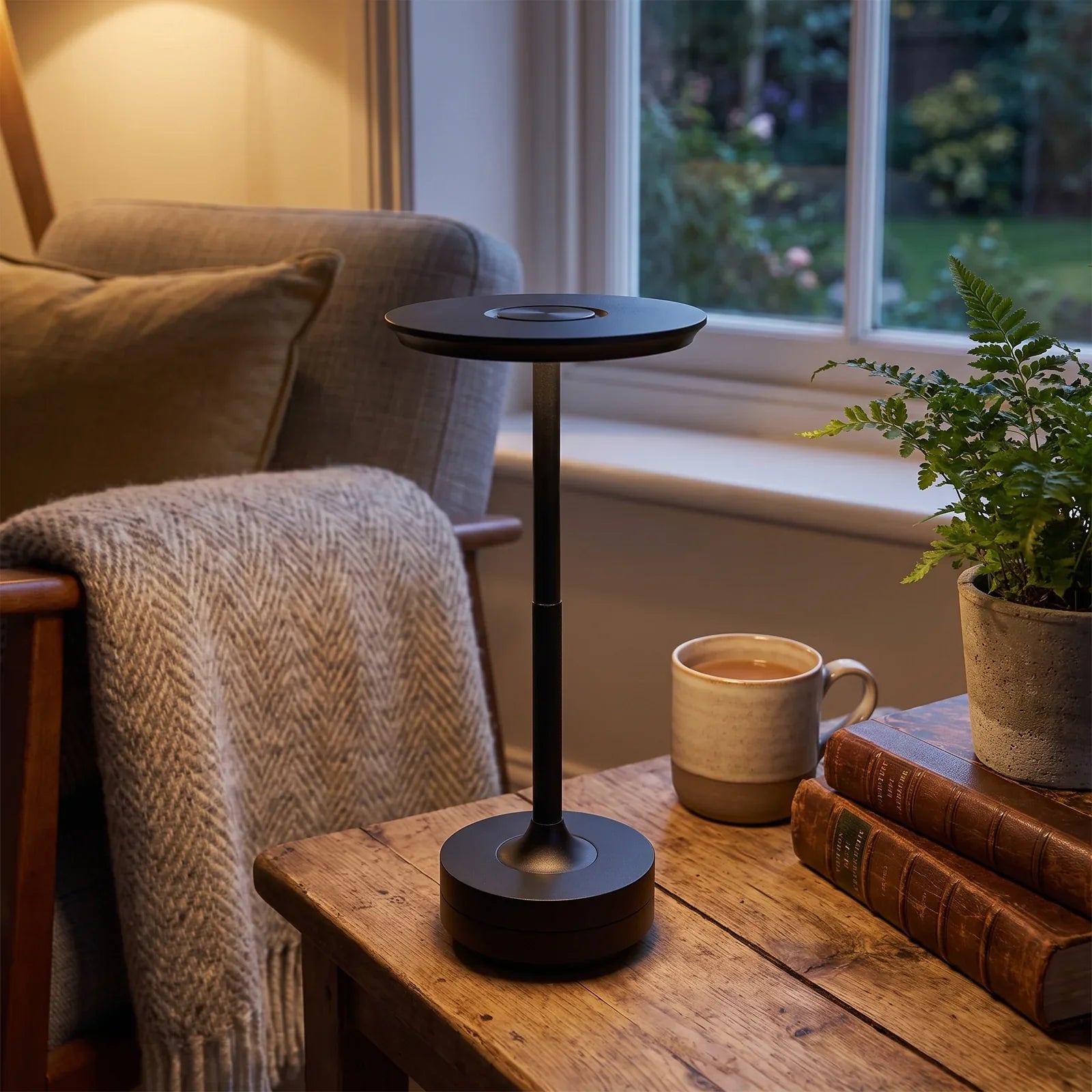 Rechargeable Touch-Activated Desk Lamp