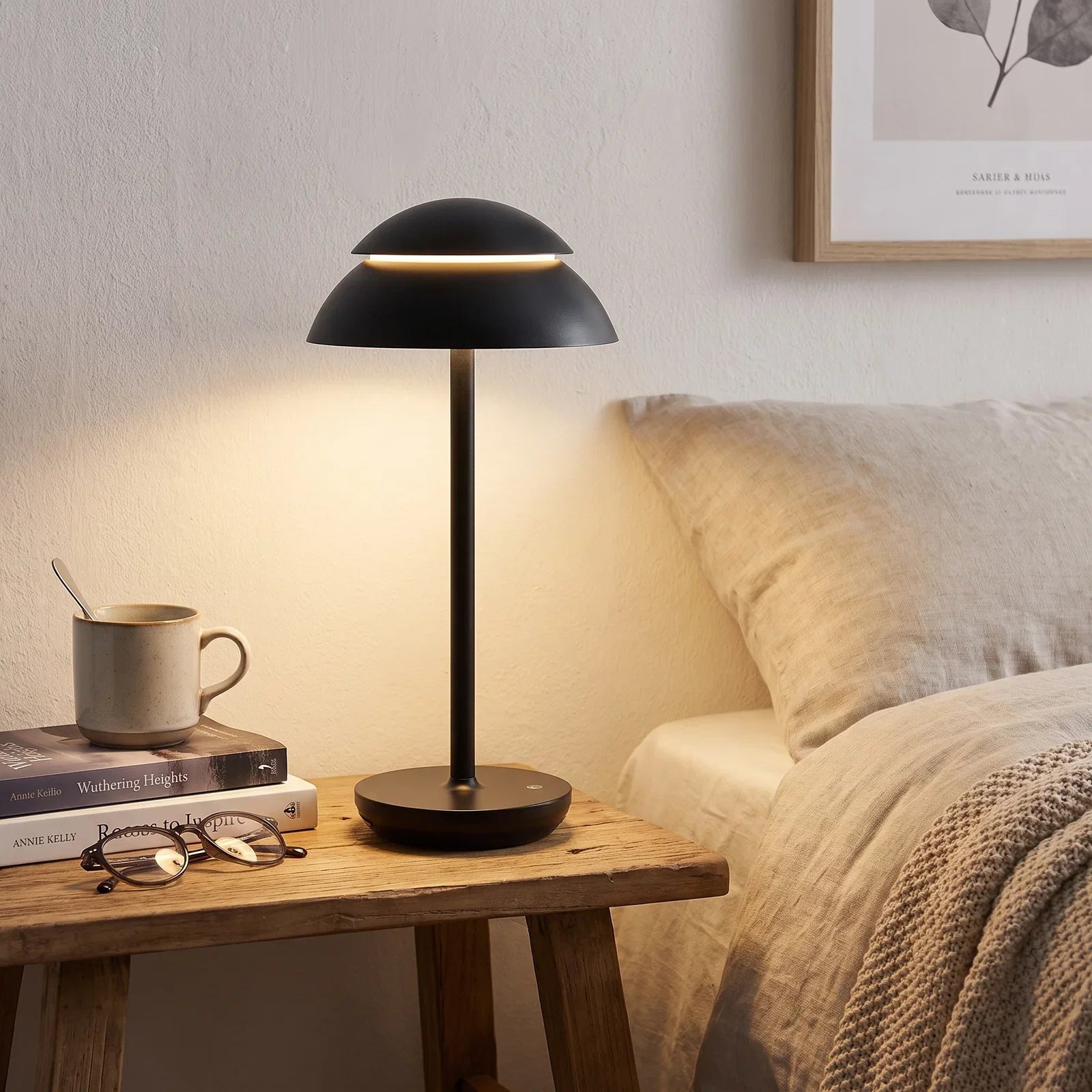 PowerLuxe Cordless Rechargeable Table Lamp