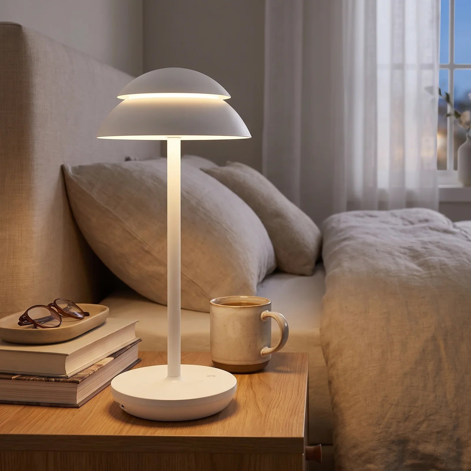 PowerLuxe Cordless Rechargeable Table Lamp