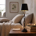 Sleek Modern Chain-Link Table Lamp for Stylish Spaces