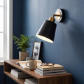 Sleek Modern Metal Wall Sconce Light – Minimalist Industrial Wall Lamp