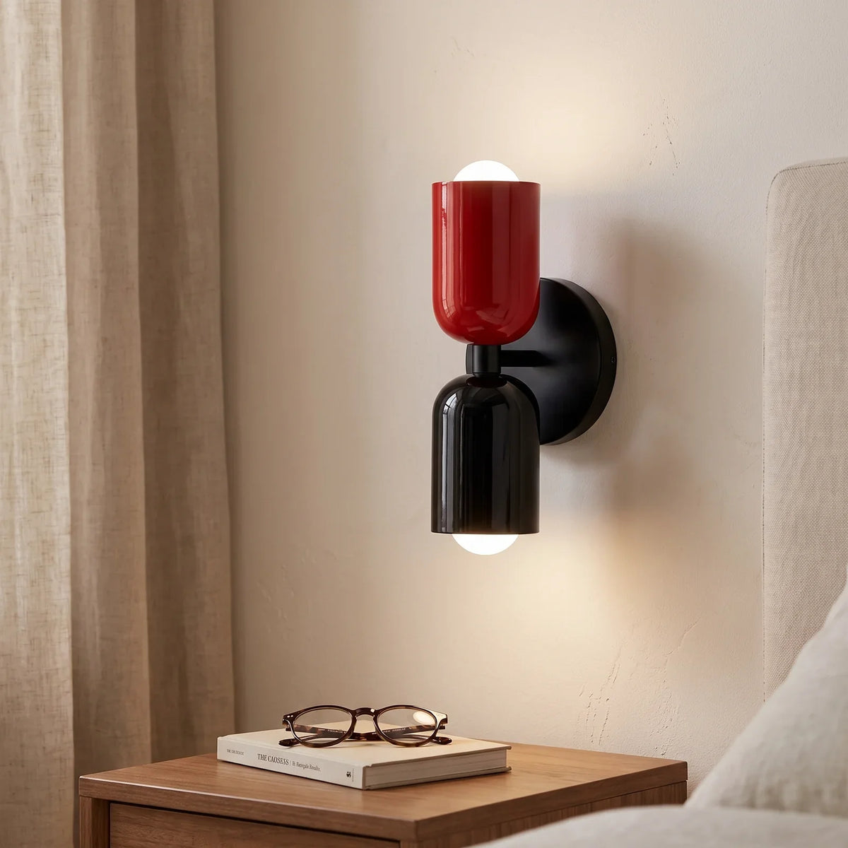 Vibrant Multicolor Bedside Wall Lamp