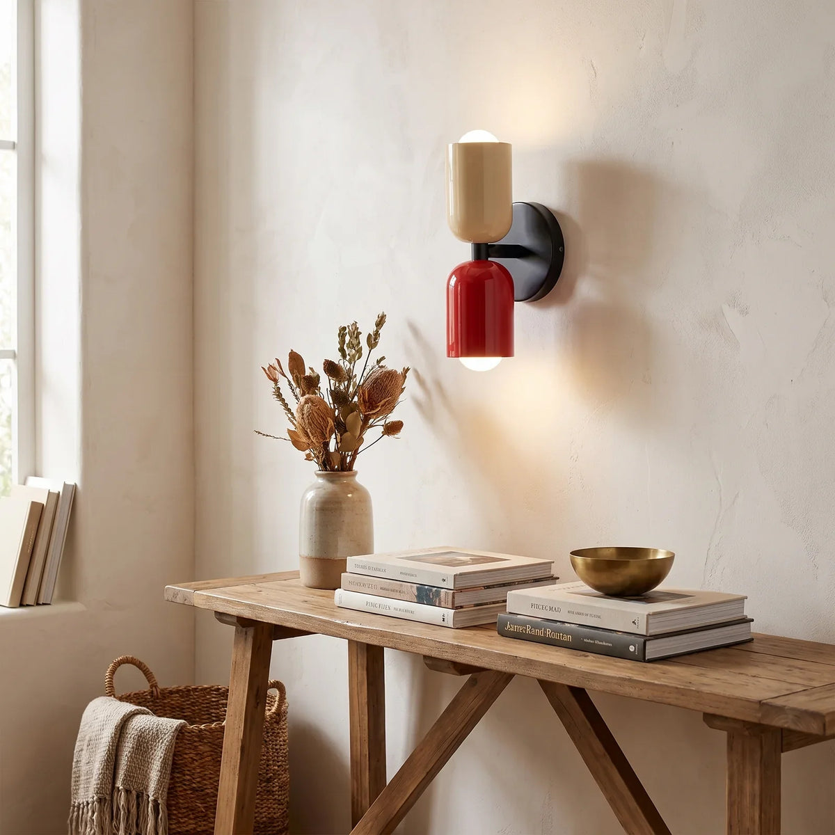 Vibrant Multicolor Bedside Wall Lamp