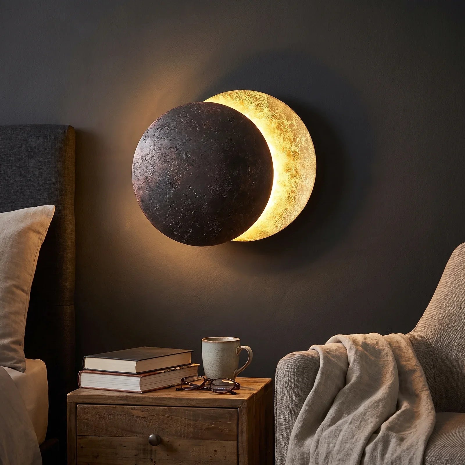 Lunaris Wall Light - Sleek Ambient Glow for Modern Spaces