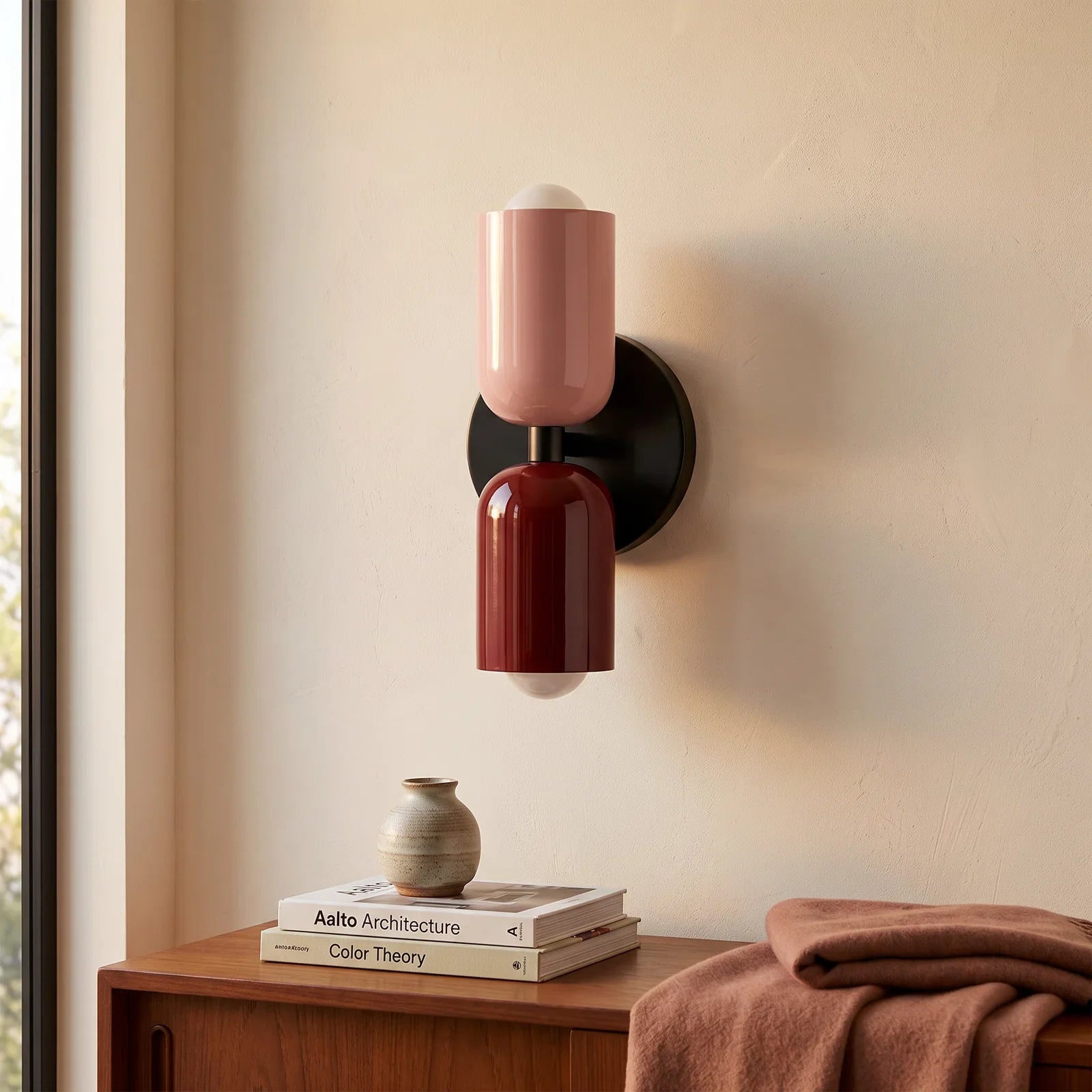 Vibrant Multicolor Bedside Wall Lamp