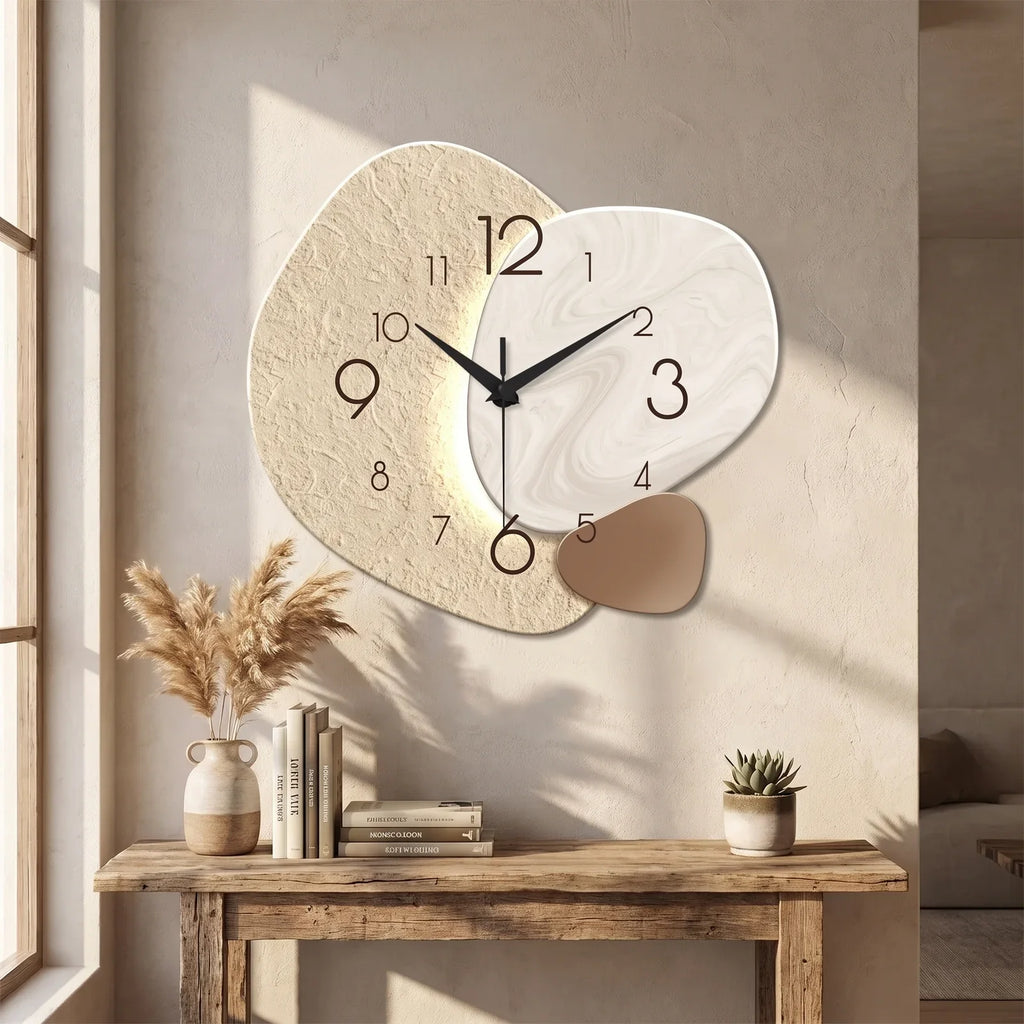 TempoStone Wall Clock - Sleek, Timeless Design for Your Space
