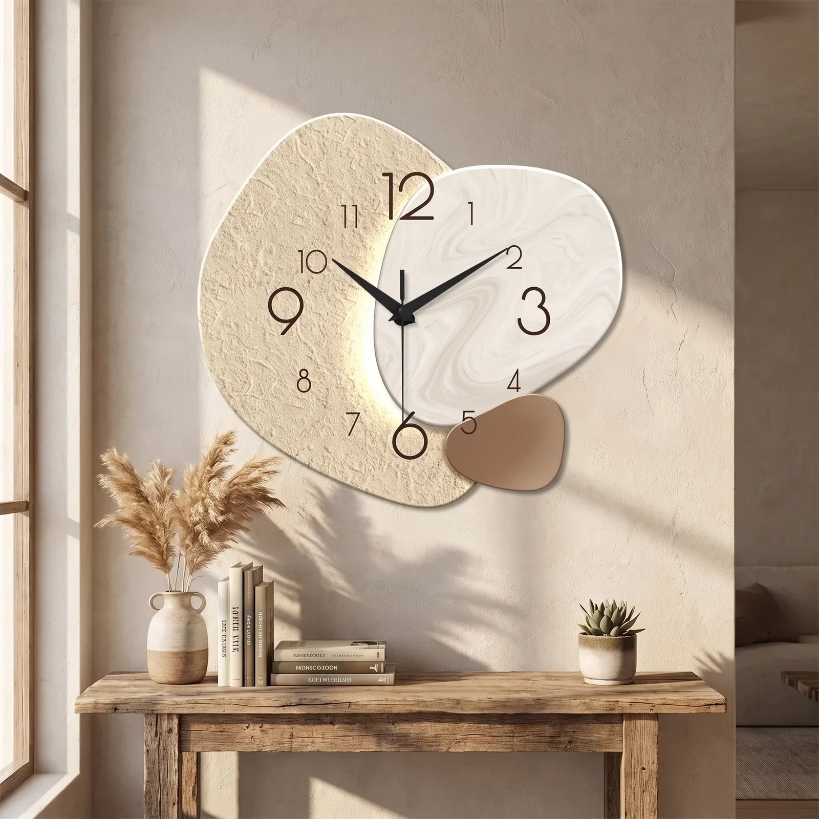 TempoStone Wall Clock - Sleek, Timeless Design for Your Space