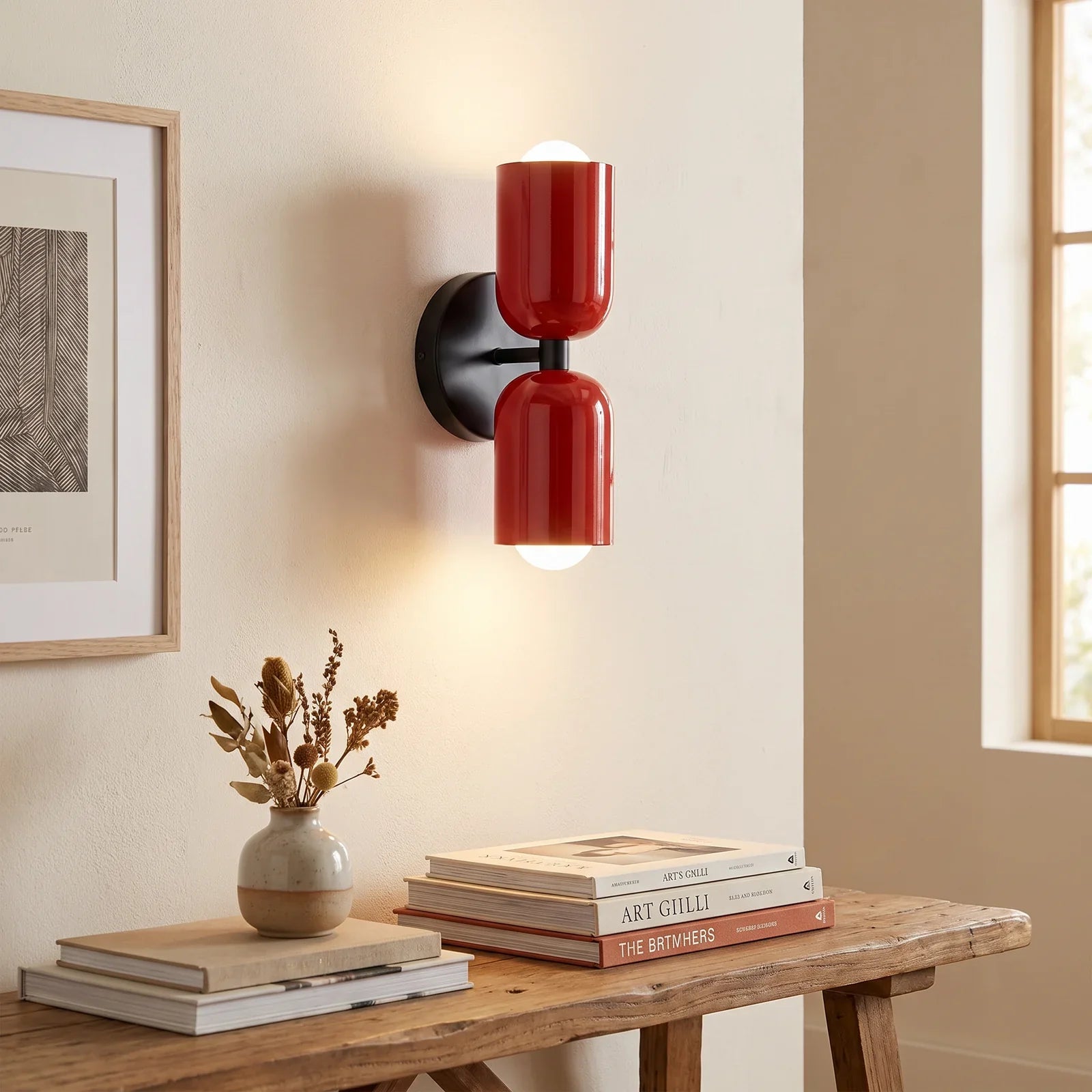 Vibrant Multicolor Bedside Wall Lamp