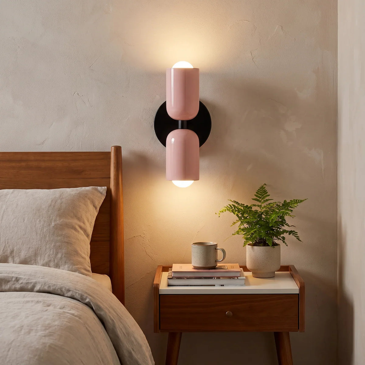 Vibrant Multicolor Bedside Wall Lamp