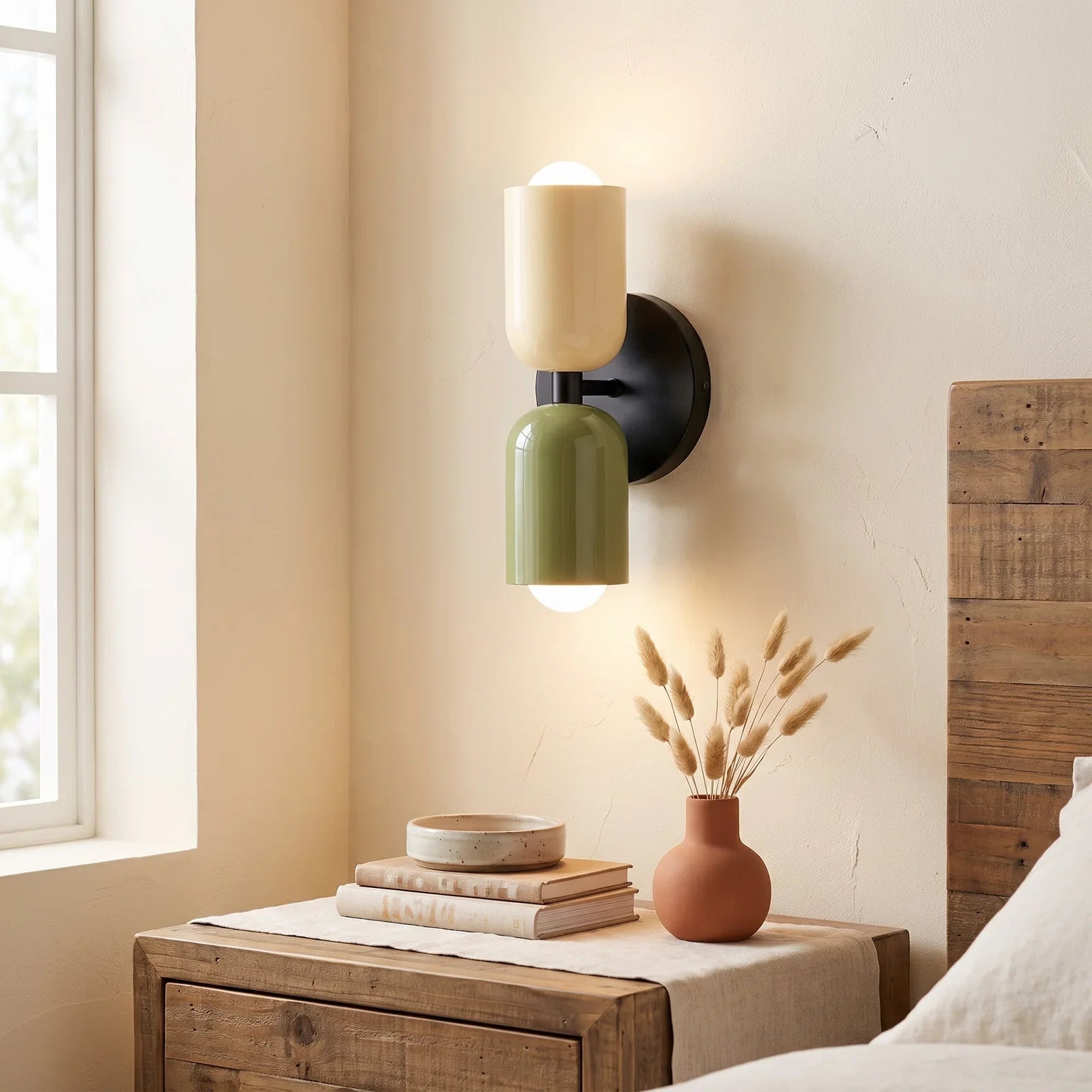 Vibrant Multicolor Bedside Wall Lamp