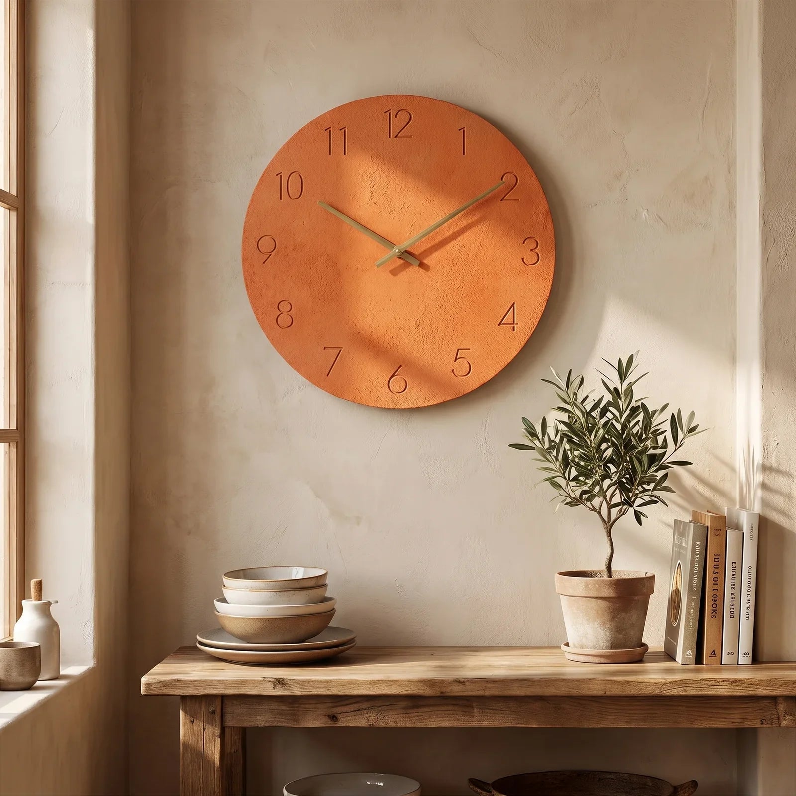 Nork Sleek Minimalist Wall Clock - Modern Timepiece for Any Room