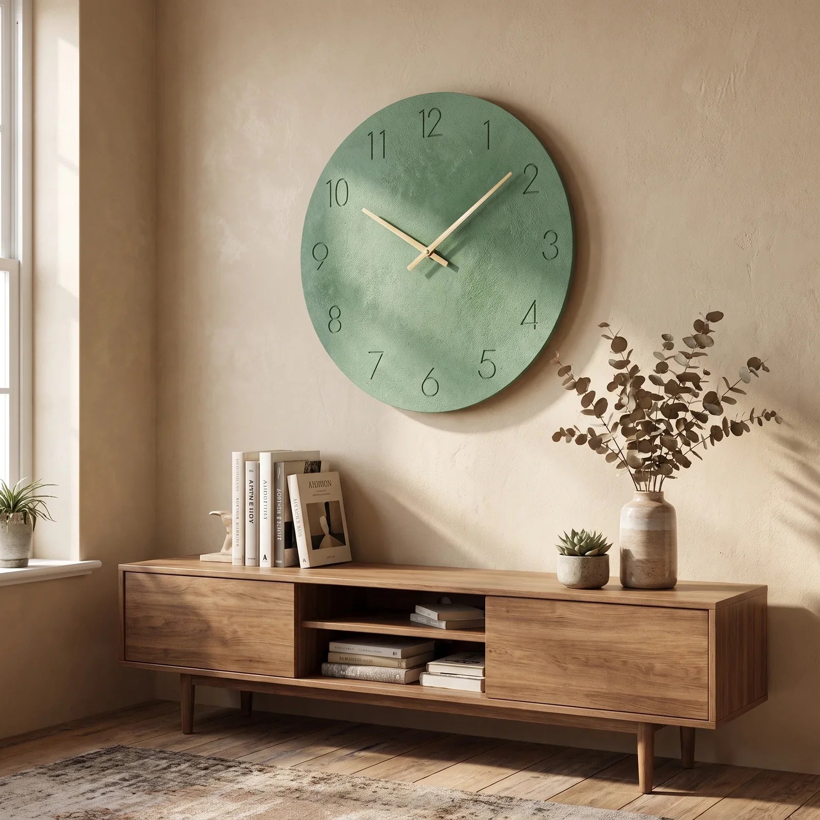 Nork Sleek Minimalist Wall Clock - Modern Timepiece for Any Room