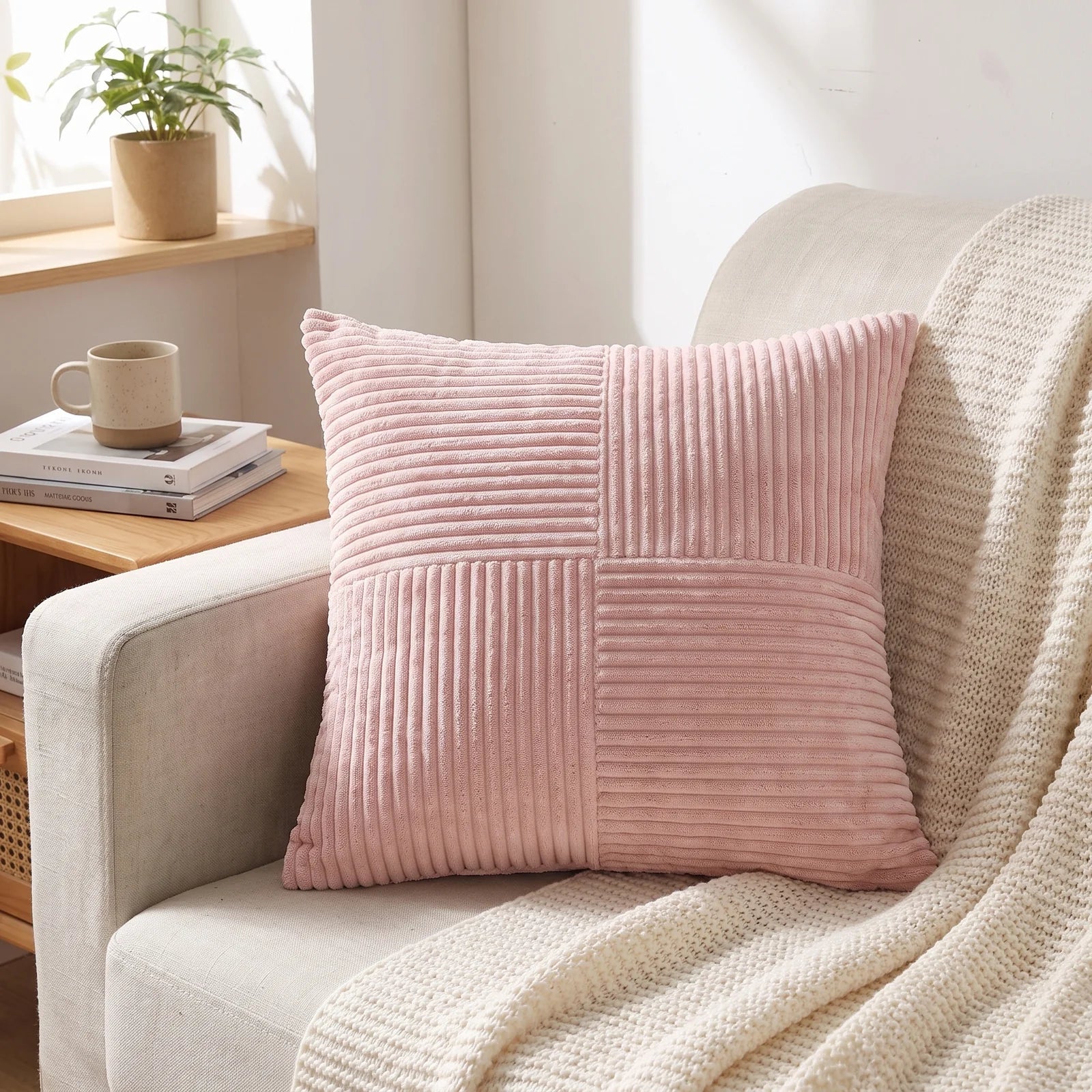 Soft & Stylish Corduroy Cushion Covers