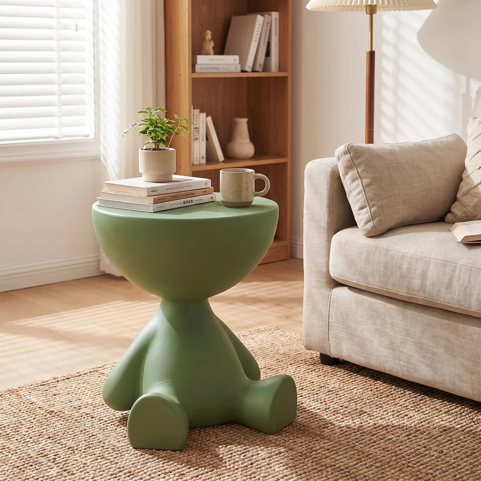 Adorable Cartoon Bear Side Table – Perfect Nursery Accent
