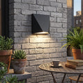Sleek Modern Black LED Wall Light