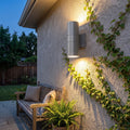 Sleek Modern Up & Down Outdoor Wall Light