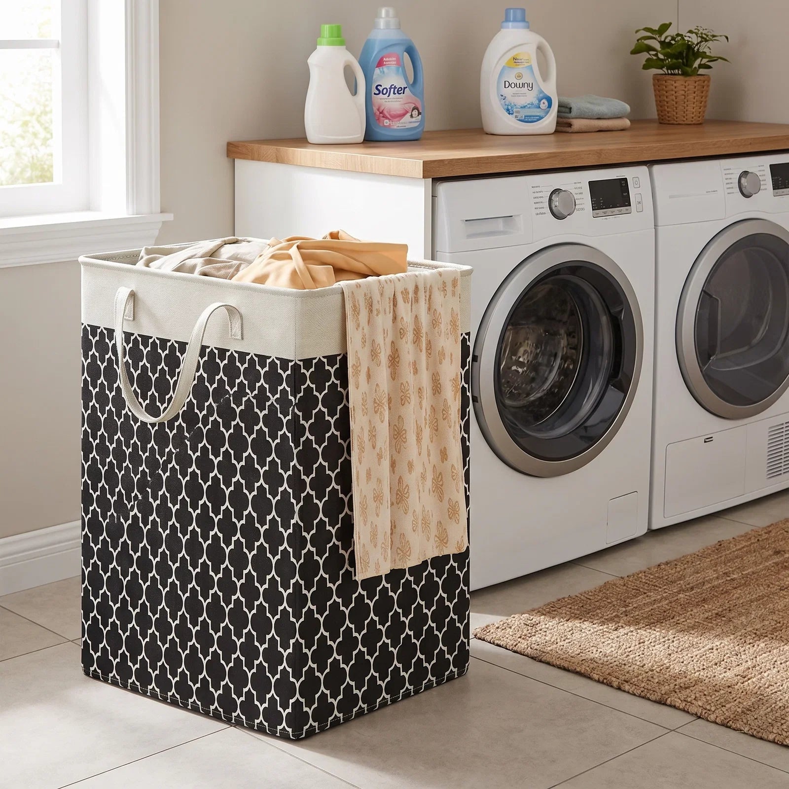 Lauva 75L Waterproof Laundry Basket - Durable, Leak-Proof & Easy-to-Carry
