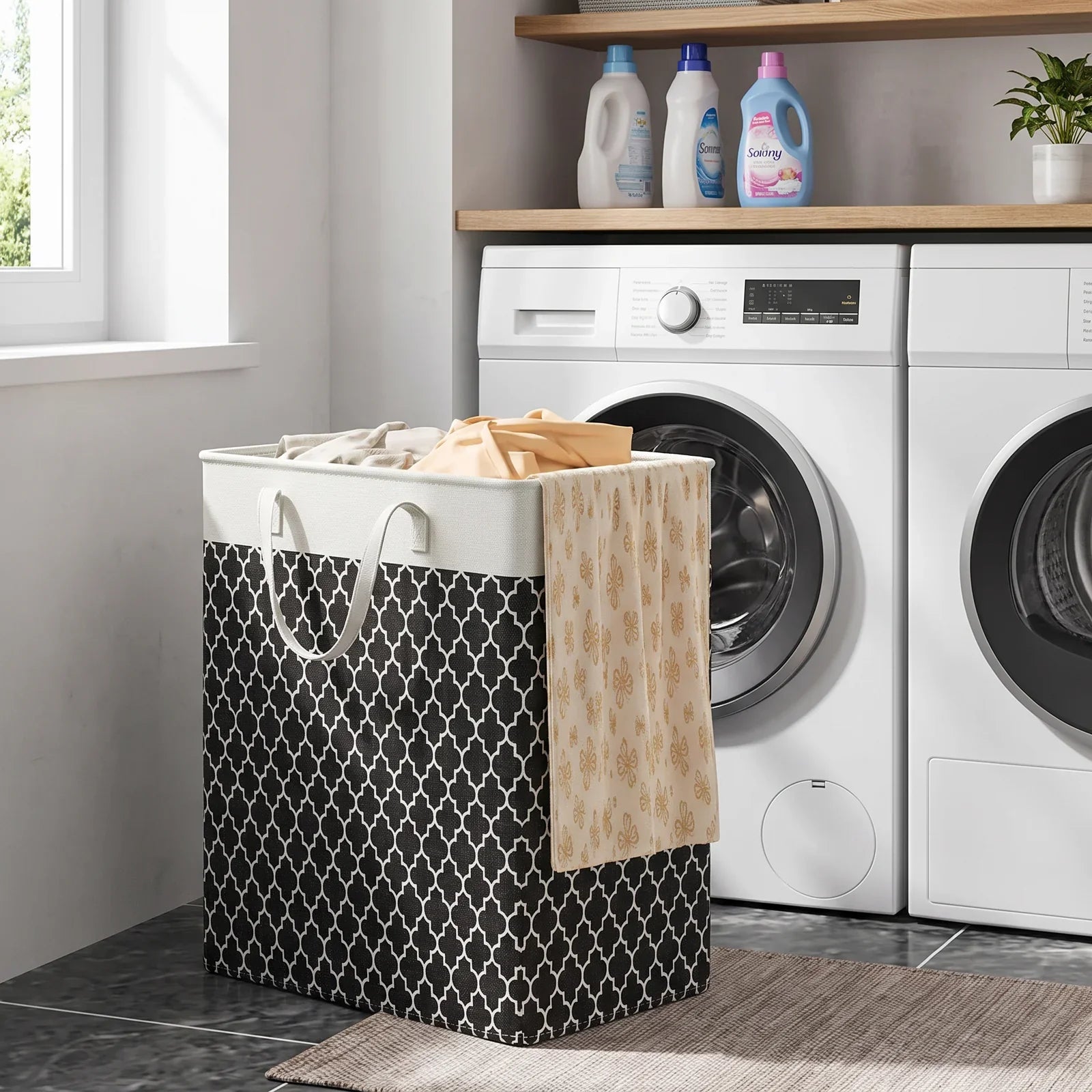 Lauva 75L Waterproof Laundry Basket - Durable, Leak-Proof & Easy-to-Carry