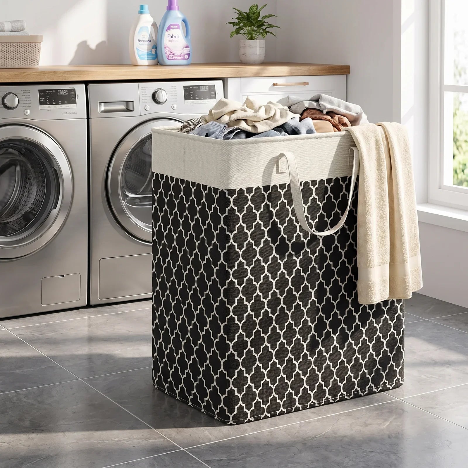 Lauva 75L Waterproof Laundry Basket - Durable, Leak-Proof & Easy-to-Carry
