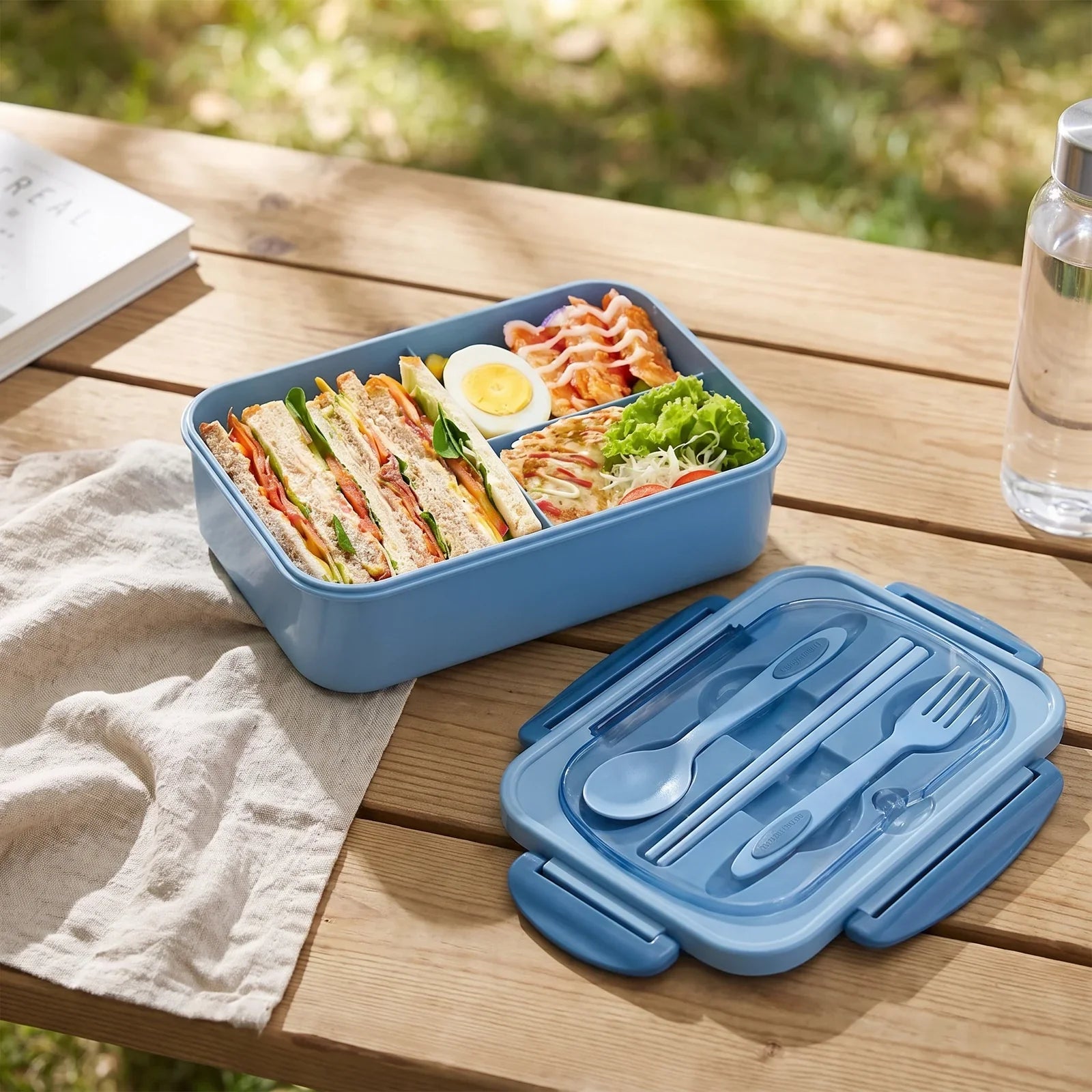 MealMate Bento Lunch Box - The Ultimate On-The-Go Bento for Everyday Meals