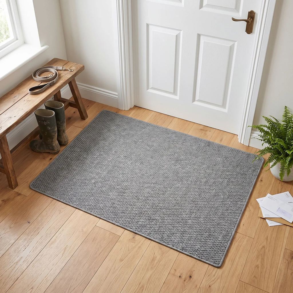 Premium Faux Jute Outdoor Doormat – Weather-Resistant Entryway Rug