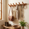 Maeve Solid Oak Wall-Mounted Storage Rack