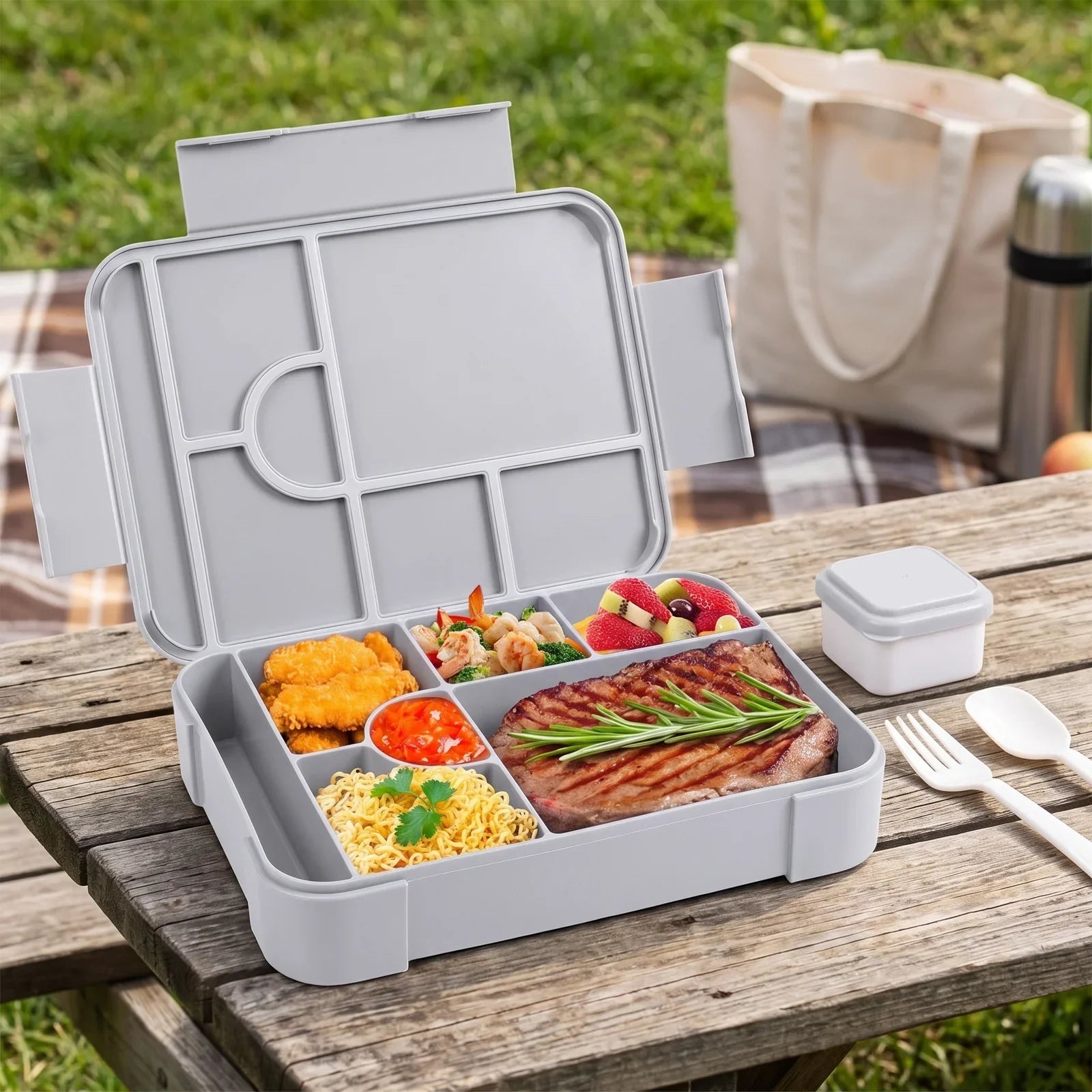 BentoMax Extra-Large Capacity Bento Box for Easy Meal Prep
