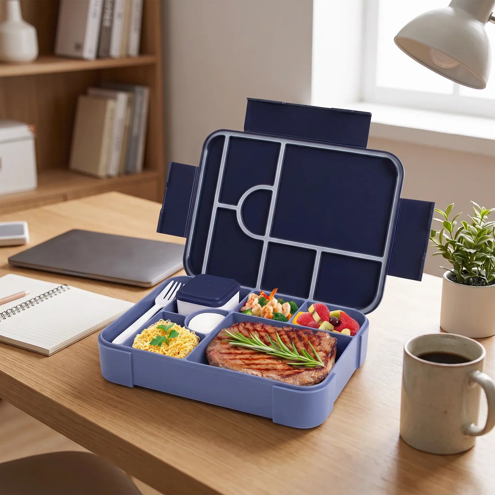 BentoMax Extra-Large Capacity Bento Box for Easy Meal Prep