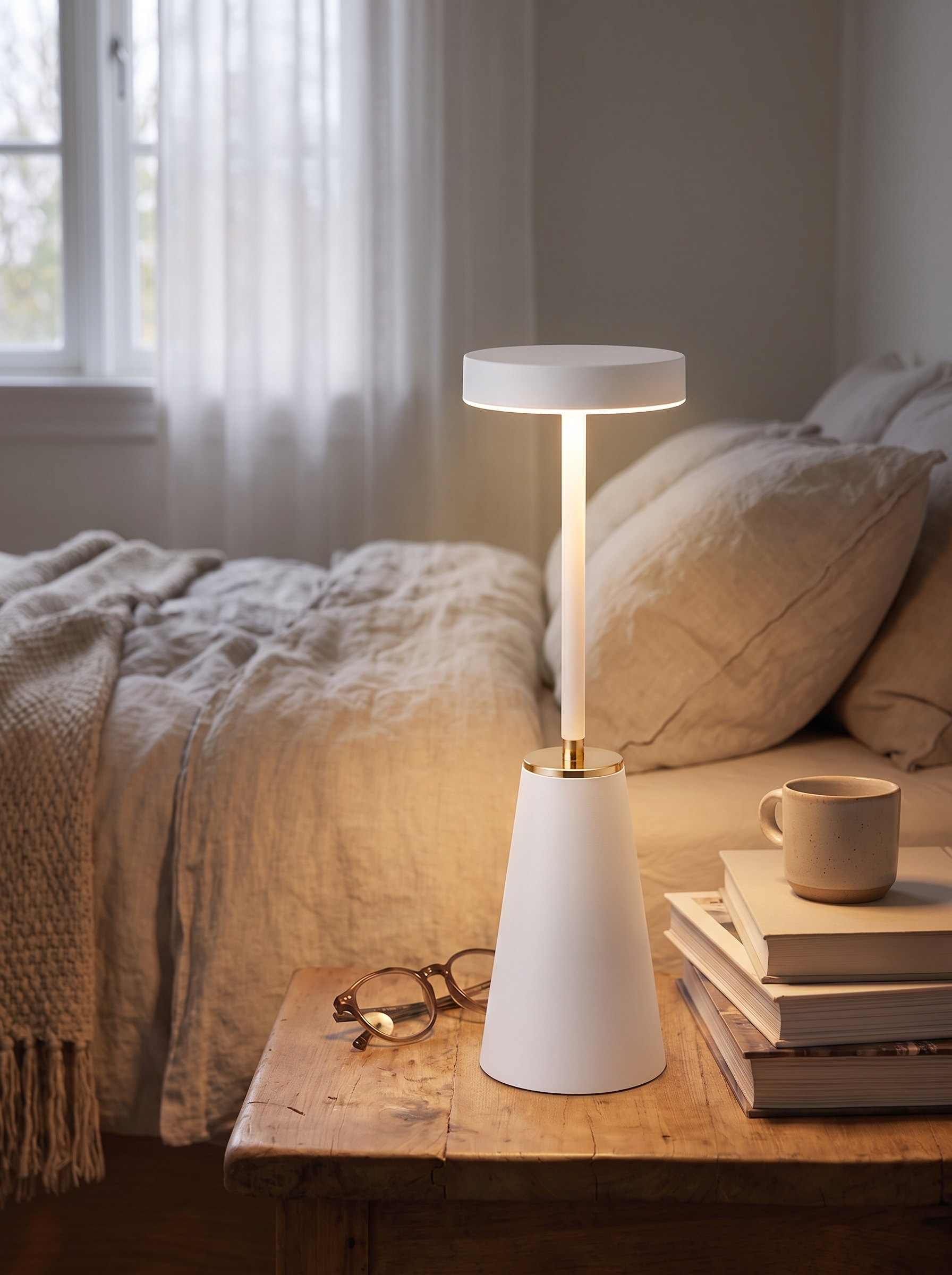 Sleek Lamp - Modern Minimalist Design for Elegant Lighting in a home setting, view 1
