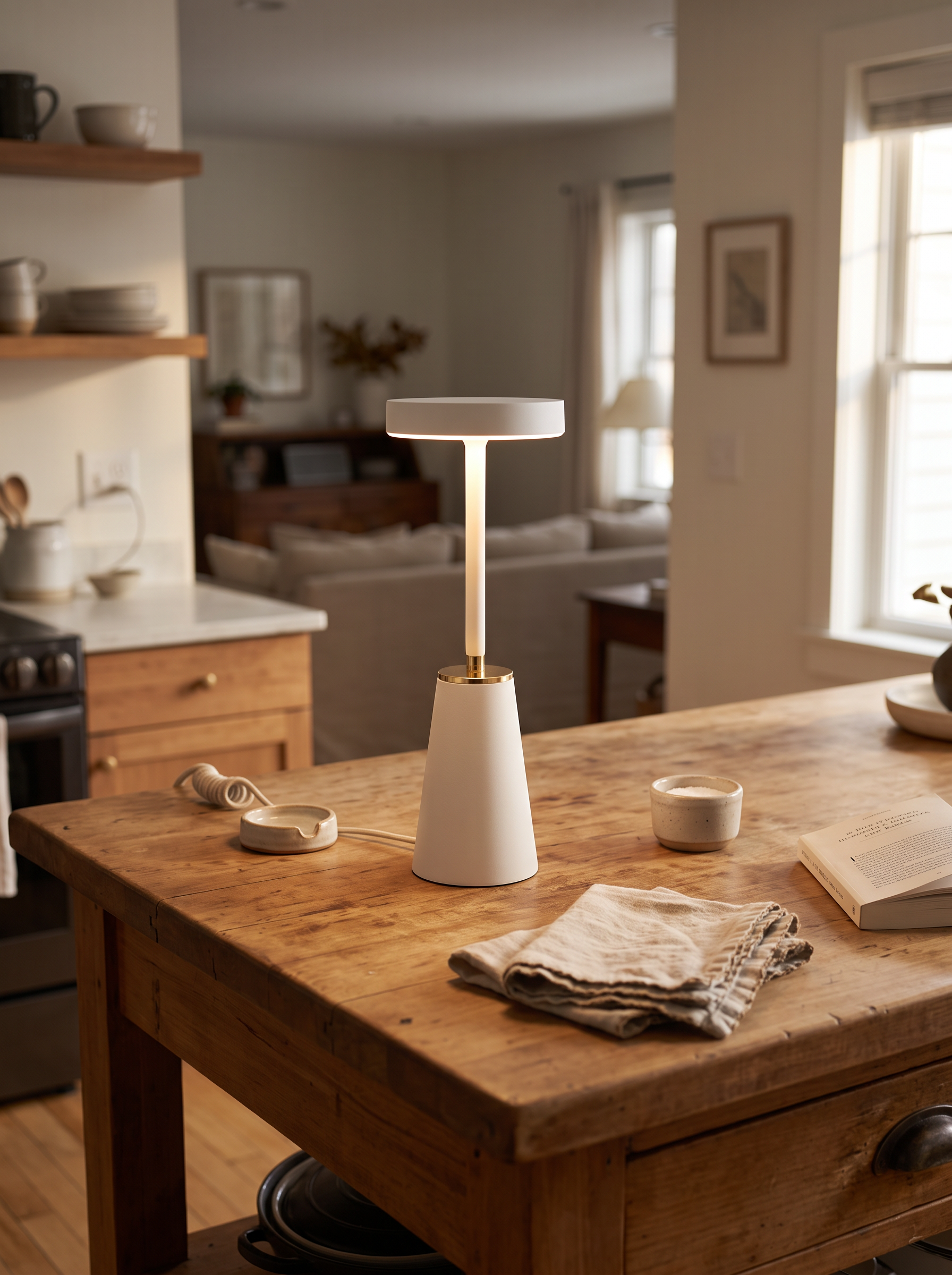 Sleek Lamp - Modern Minimalist Design for Elegant Lighting in a home setting, view 2