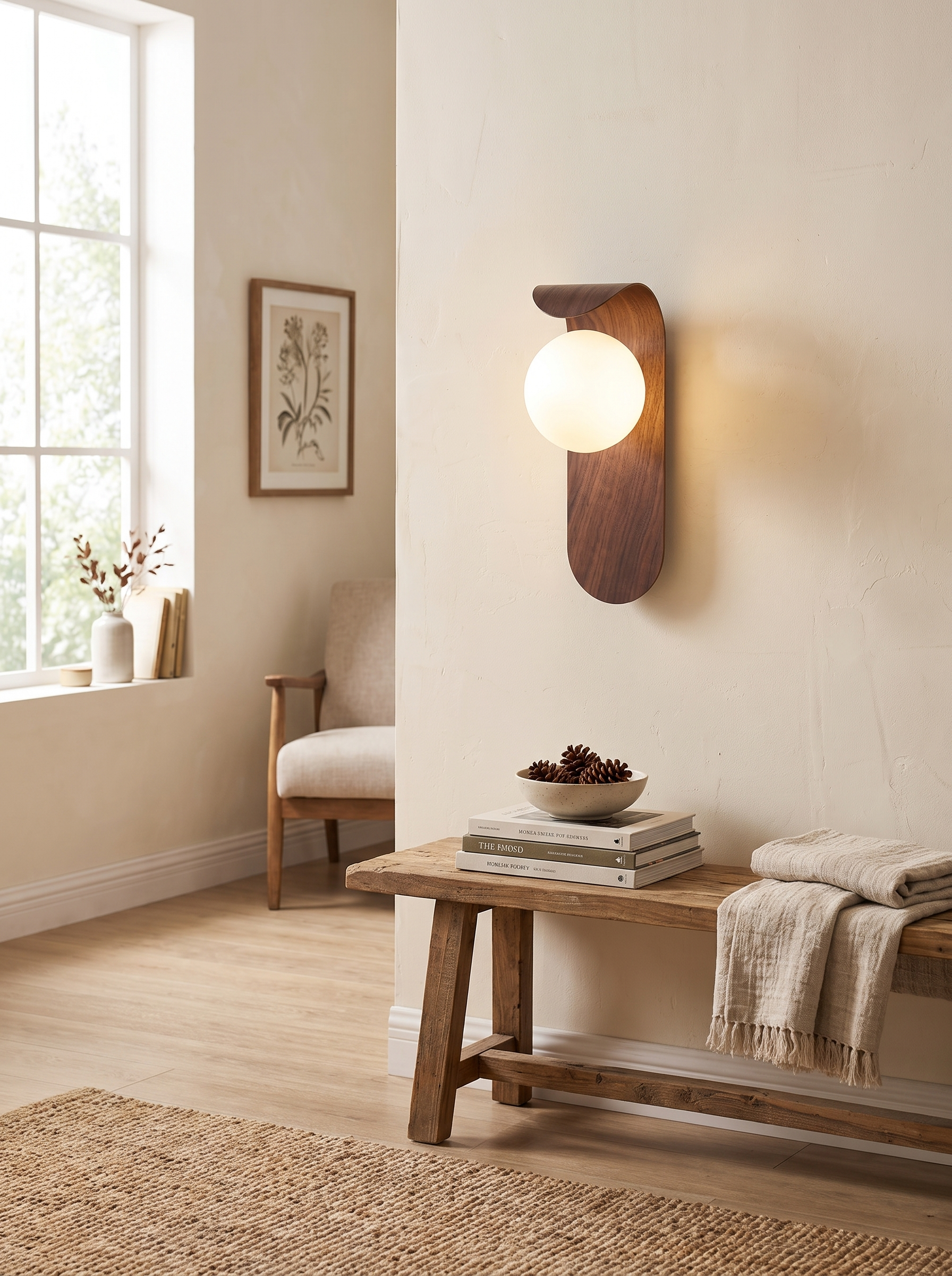 Icar Nordic LED Wall Lamp – Sleek Scandinavian Lighting for Modern Homes in a home setting, view 3
